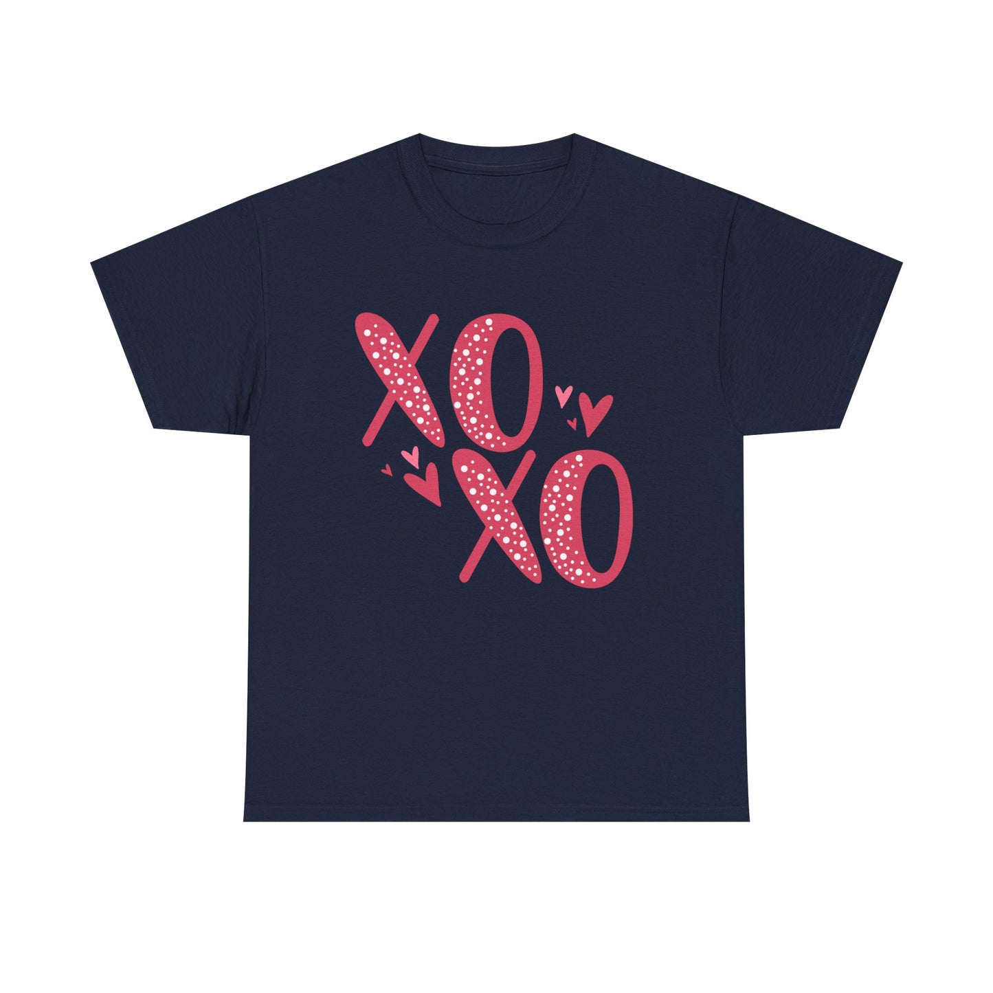 XOXO Heart Graphic Tee — Valentine's Day Love Shirt
