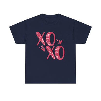 XOXO Heart Graphic Tee — Valentine's Day Love Shirt