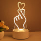 3D Lamp Acrylic USB LED Night Light – Neon Sign Style