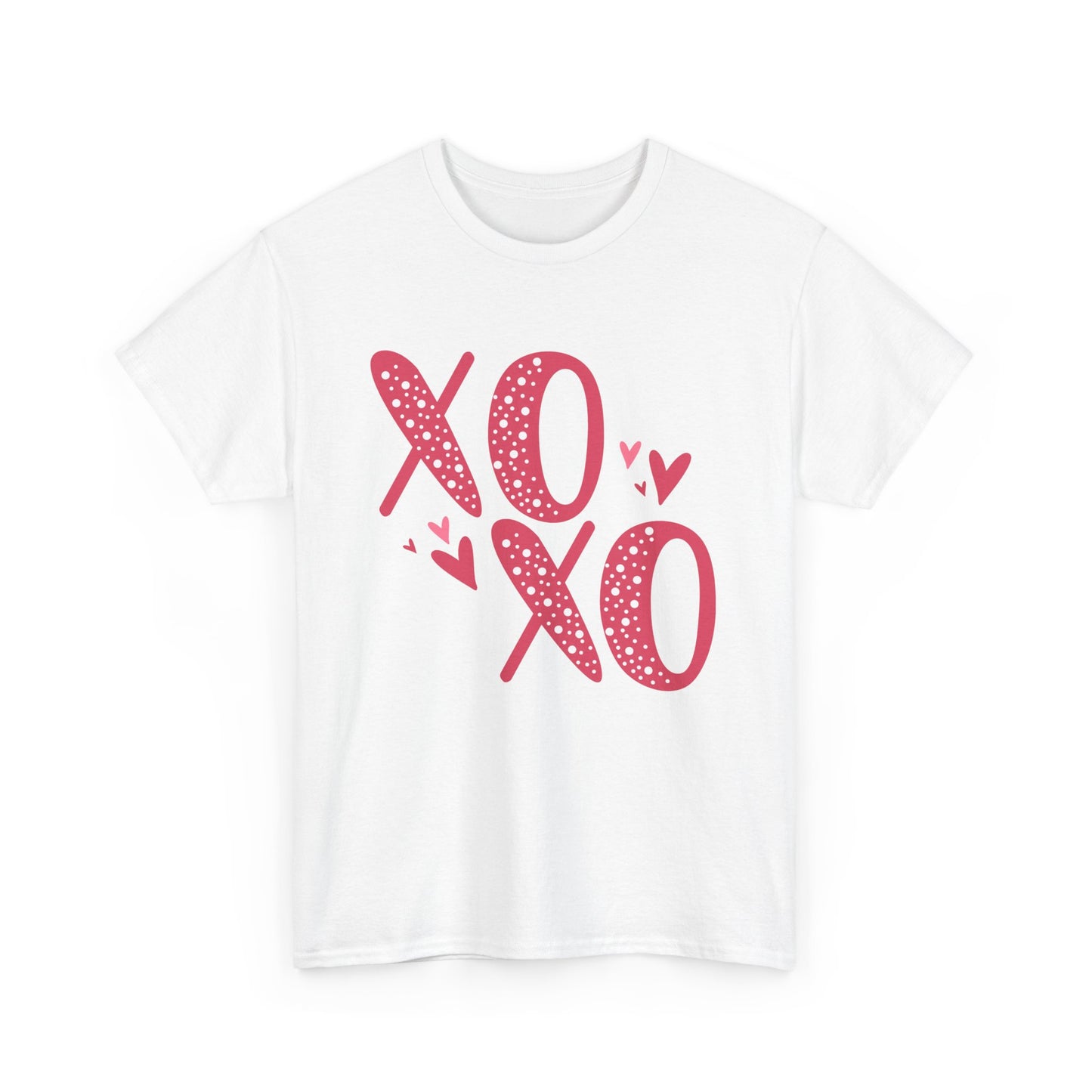 XOXO Heart Graphic Tee — Valentine's Day Love Shirt