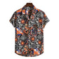 Men’s New Printed Short-Sleeve Beach T-Shirt – Fresh Summer Style
