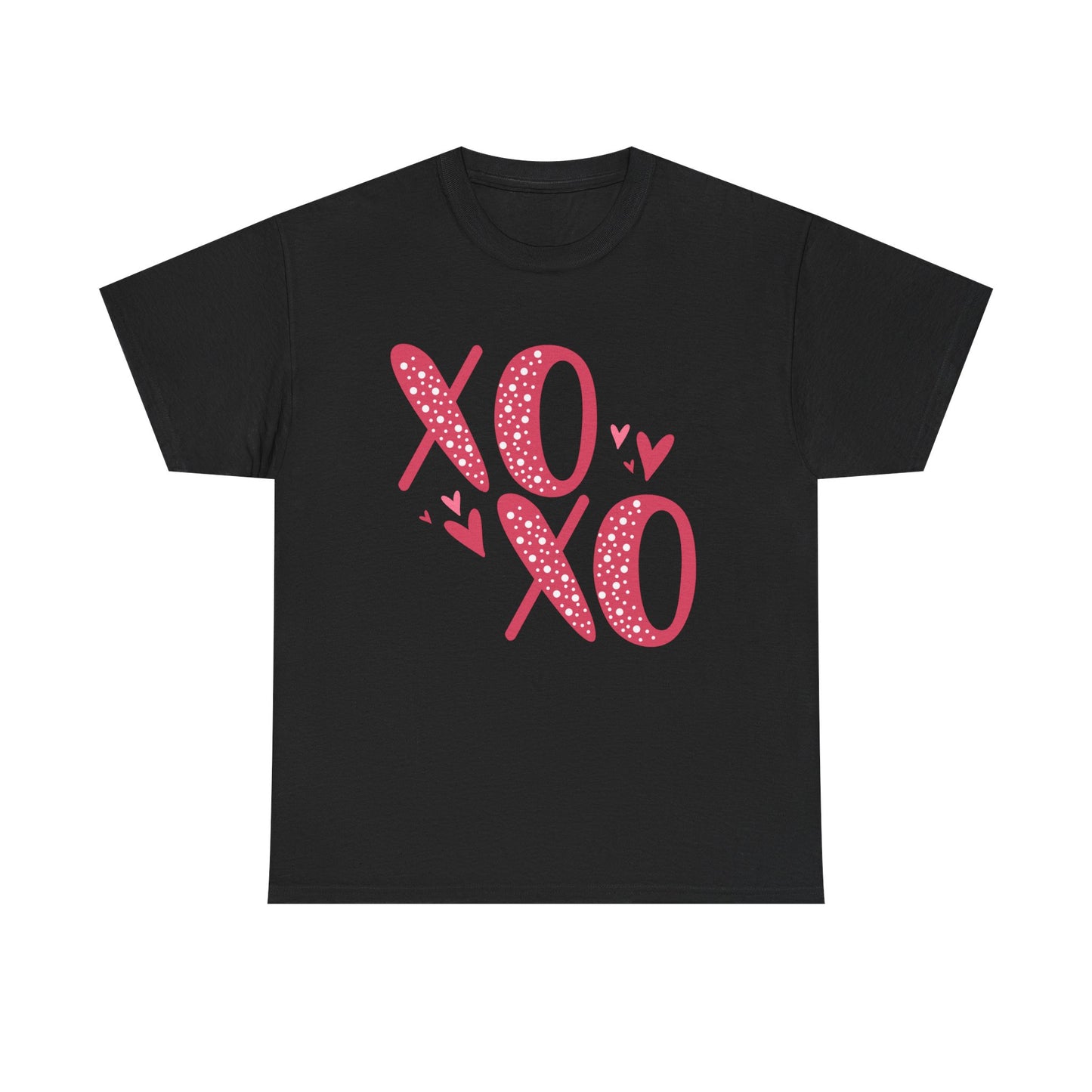 XOXO Heart Graphic Tee — Valentine's Day Love Shirt