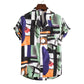 Men’s New Printed Short-Sleeve Beach T-Shirt – Fresh Summer Style