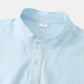 Men’s Casual Solid Color Short-Sleeve Shirt