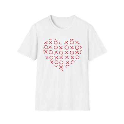 XOXO Heart T-Shirt — Valentine's Kiss & Hug Graphic Tee
