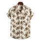 Men’s New Printed Short-Sleeve Beach T-Shirt – Fresh Summer Style