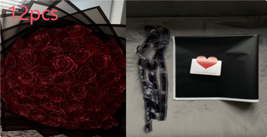 Personalized Valentine's Day Bridal Bouquet Preserved Fresh Flower