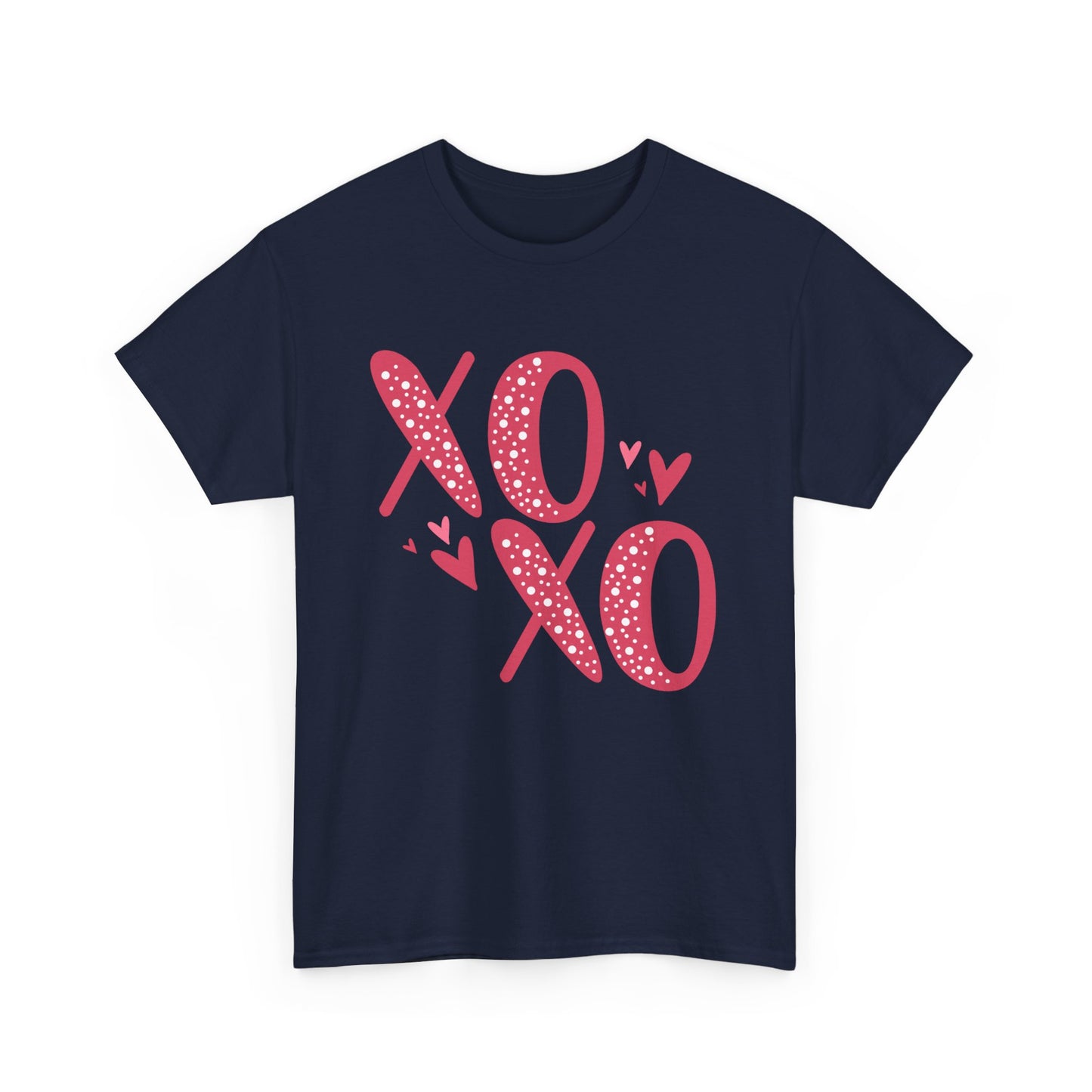 XOXO Heart Graphic Tee — Valentine's Day Love Shirt