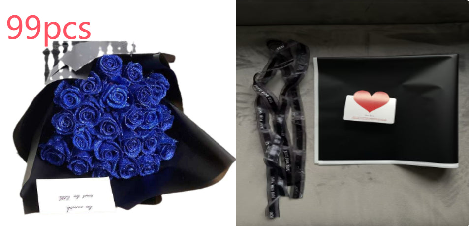 Personalized Valentine's Day Bridal Bouquet Preserved Fresh Flower