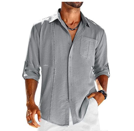 Men’s Casual Long-Sleeve Shirt
