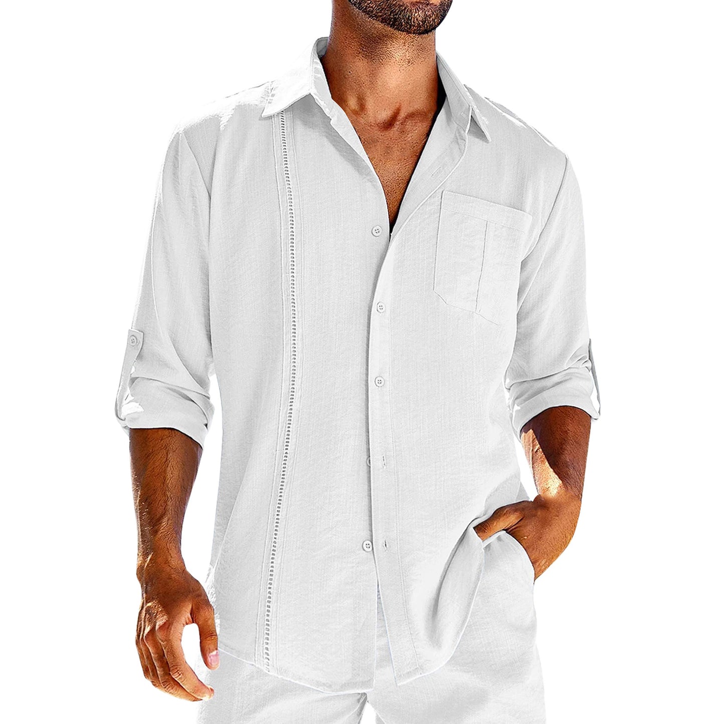 Men’s Casual Long-Sleeve Shirt