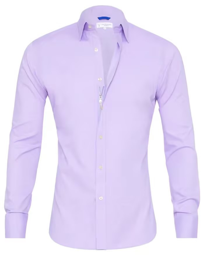 Men’s Fashion Long-Sleeve Zipper Shirt