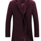 Men’s Solid Colour Casual Business Woollen Coat – Autumn &amp; Winter
