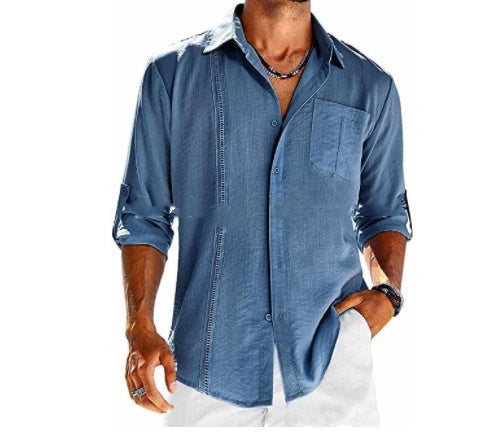 Men’s Casual Long-Sleeve Shirt